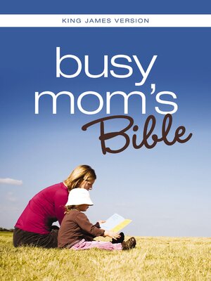 cover image of KJV Busy Mom's Bible